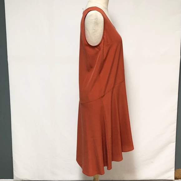 Everlane The Clean Silk Sleeveless Dress Sz 6 - Picture 8 of 12